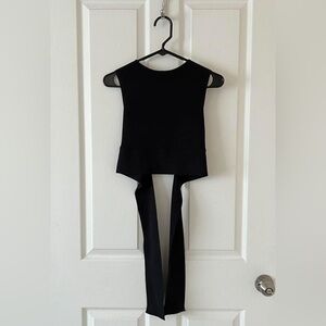 Wild Fable Black Crop Top